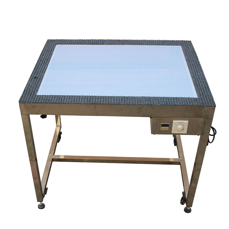 Adjustable brightness light guide plate detection light table