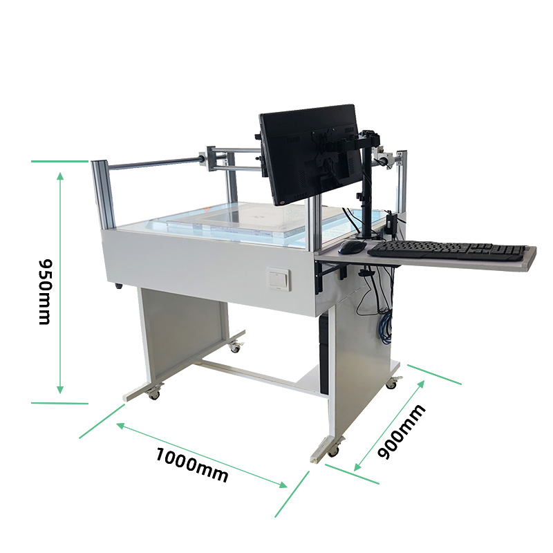 Manual steel mesh detection machine